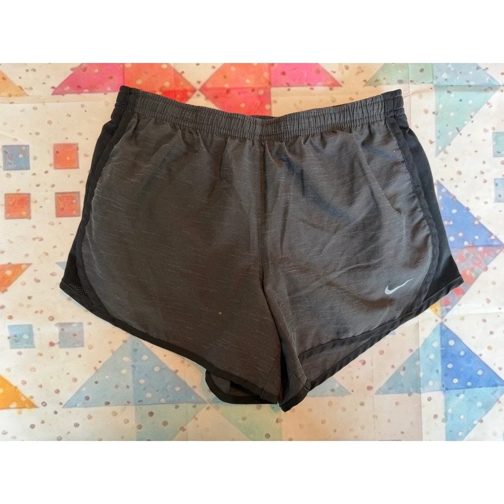 Nike Dri-FIT Mens Athletic Running Shorts Black Large 1643